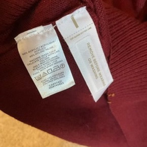 LOFT V-Neck Tunic Sweater - Picture 4 of 4